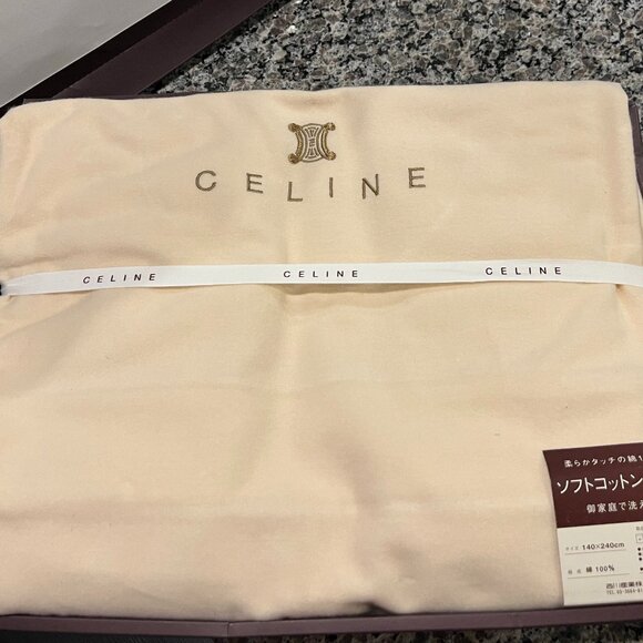NIB Celine Blanket/Sheet/Throw 55"x94" - Picture 1 of 5